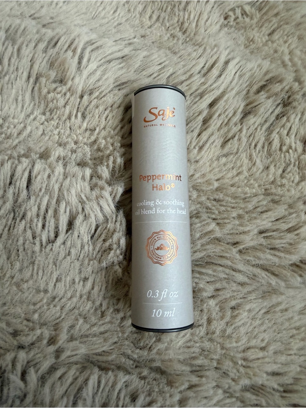 Saje Peppermint Halo Cooling & Soothing Oil Blend
